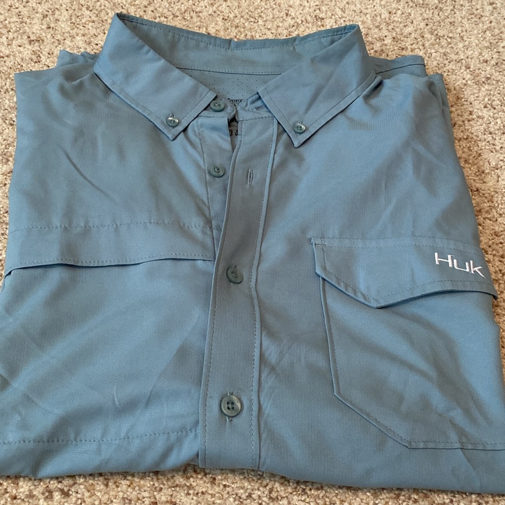 Men’s Huk Fishing Shirt Large